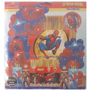 Set decorativo 100 pcs Spiderman M38 miniatura 1