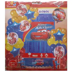 Set decorativo 100 pcs Rayo Macqueen M43 miniatura 1