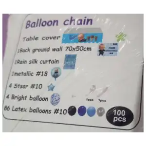 Set decorativo 100 pcs Bebe Jefazo M49 miniatura 2