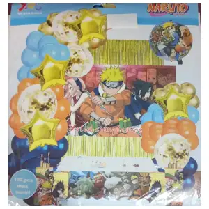 Set decorativo 100 pcs Naruto M54 miniatura 1