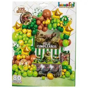 Set decorativo 80 pcs Dinosaurio miniatura 1