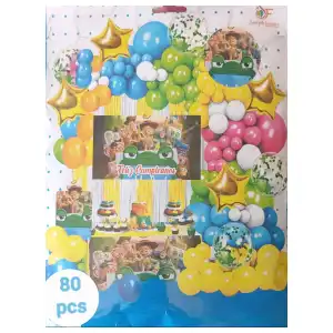 Set decorativo 80 pcs Toy Store miniatura 1