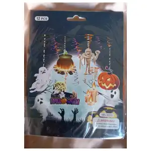 Decoración Colgante para Halloween con Caldero de Bruja miniatura 1