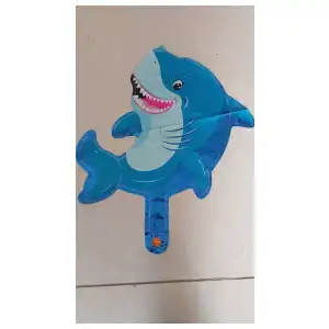 Globo 14" de Silueta Shark miniatura 2