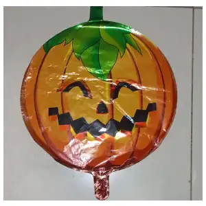 Globo 18" Halloween Calabaza miniatura 1