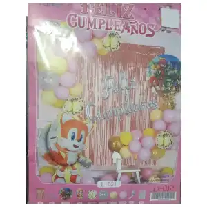 Set Decorativo Tails de Sonic miniatura 1