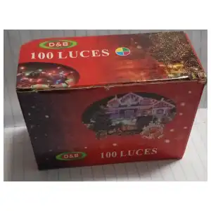 Guirnalda de Colores 100 bombillos miniatura 2